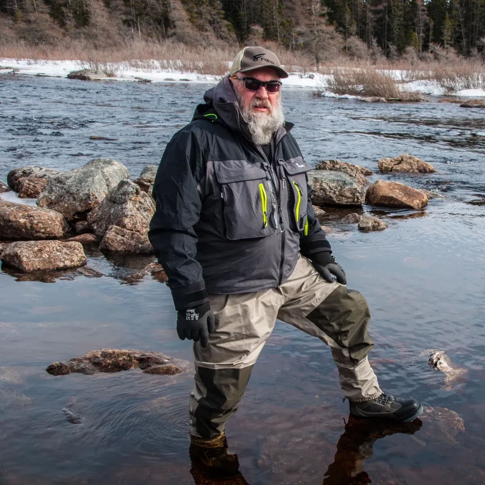 8Fans: дышащая 2-слойная забродная куртка 2