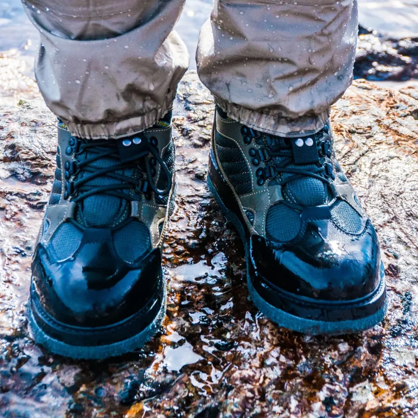 8Fans Felt Sole Wading Boots, нескользящие сапоги с войлочной подошвой для ловли рыбы нахлыстом 3