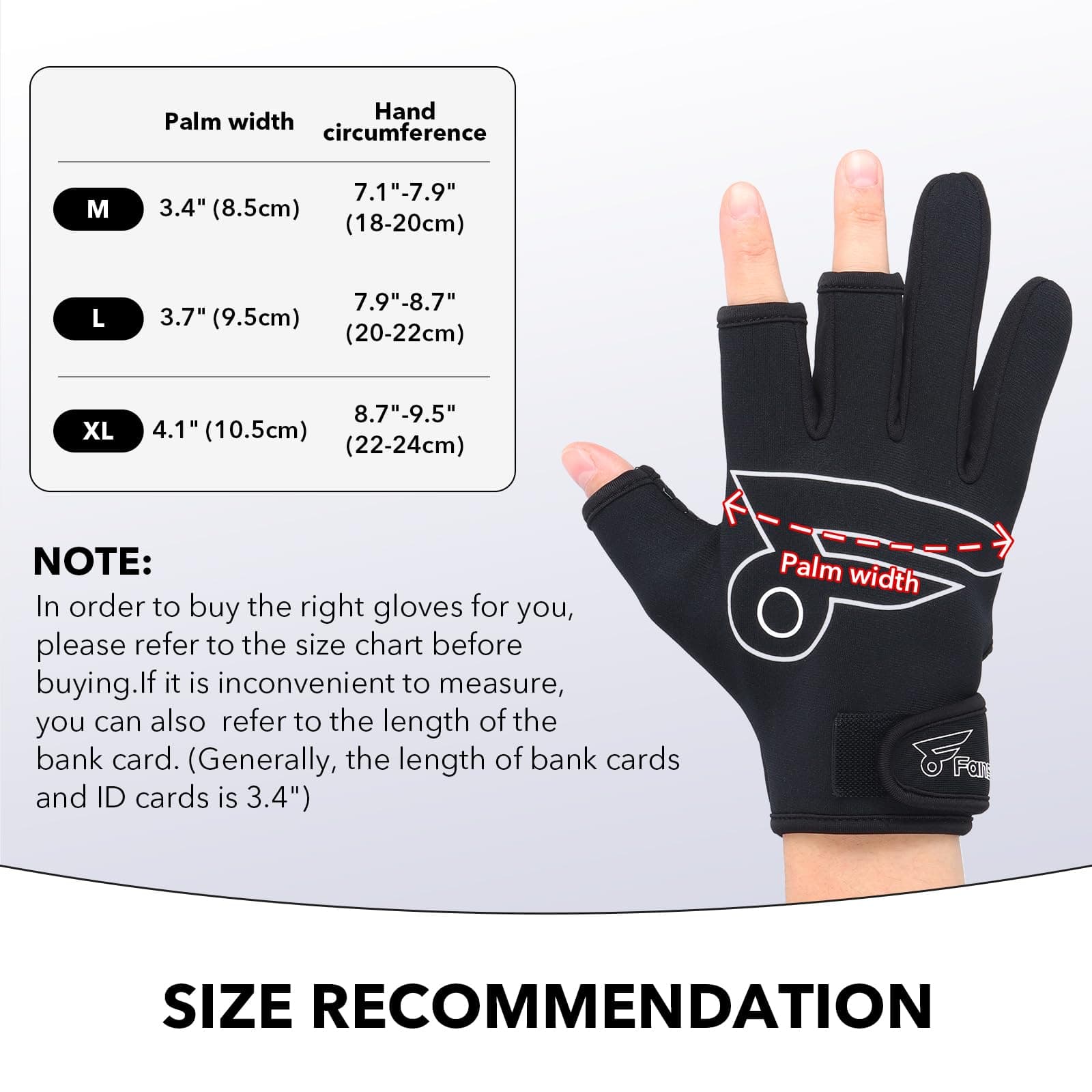 Перчатки для рыбалки 8Fans — камуфляжные, с защитой от ультрафиолета (SPF), для нахлыста и каякинга, мужские и женские 3