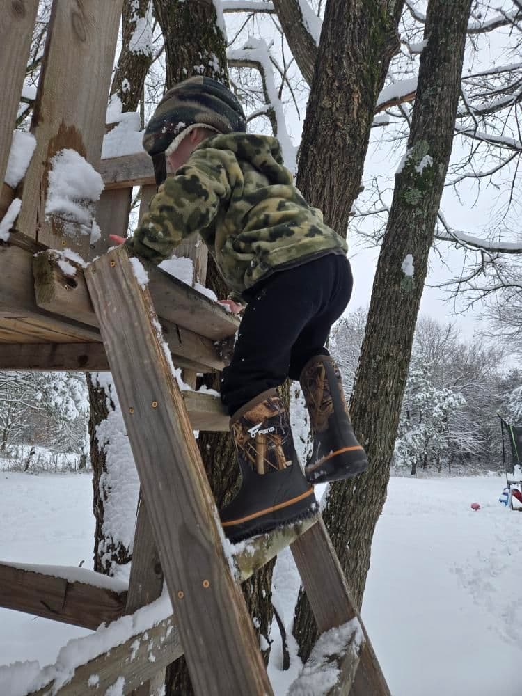 8Fans Детские неопреновые сапоги, водонепроницаемые неопреновые сапоги для охоты и рыбалки Camo Muck Mud 7