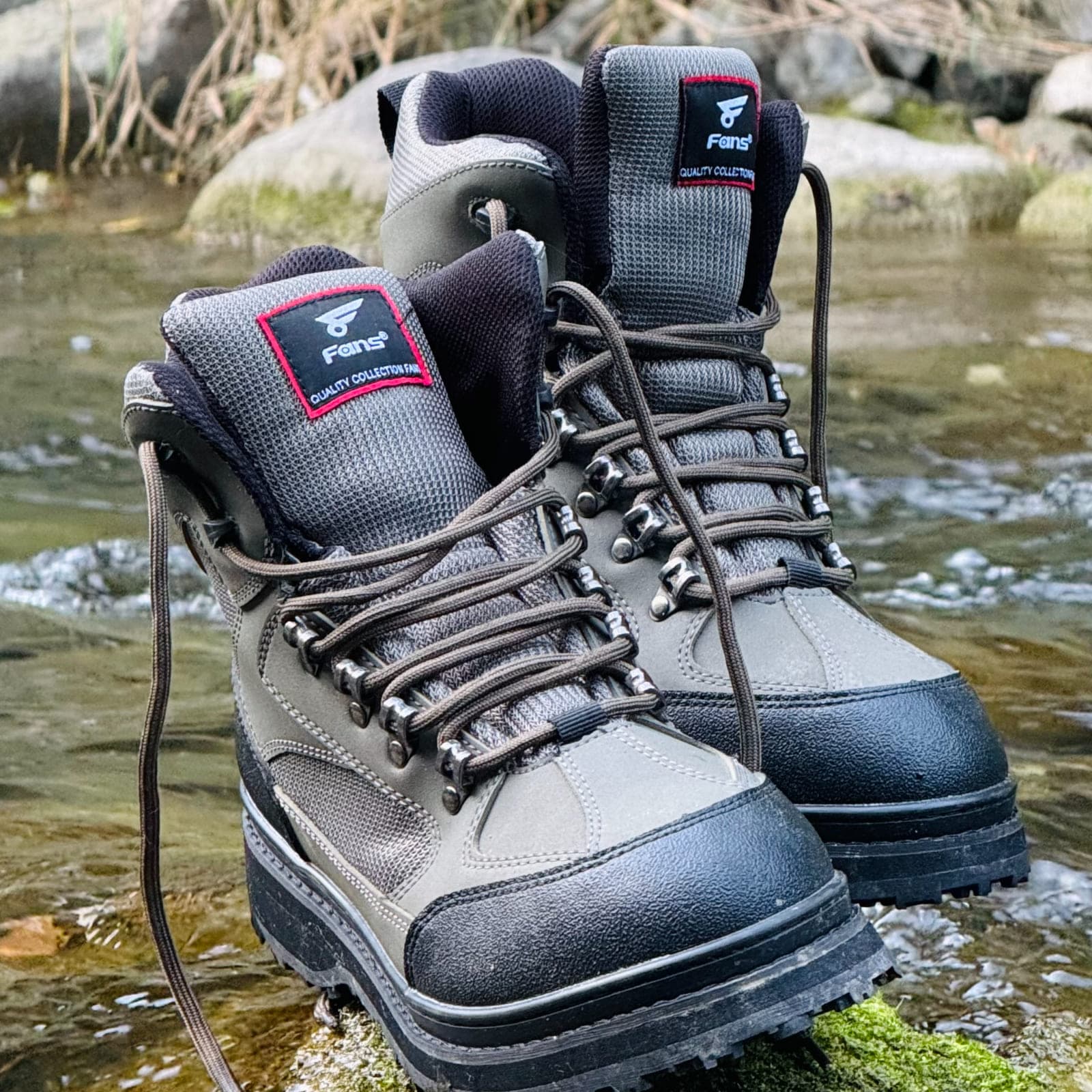 8Fans: лёгкие забродные ботинки с противоскользящей резиновой подошвой 2