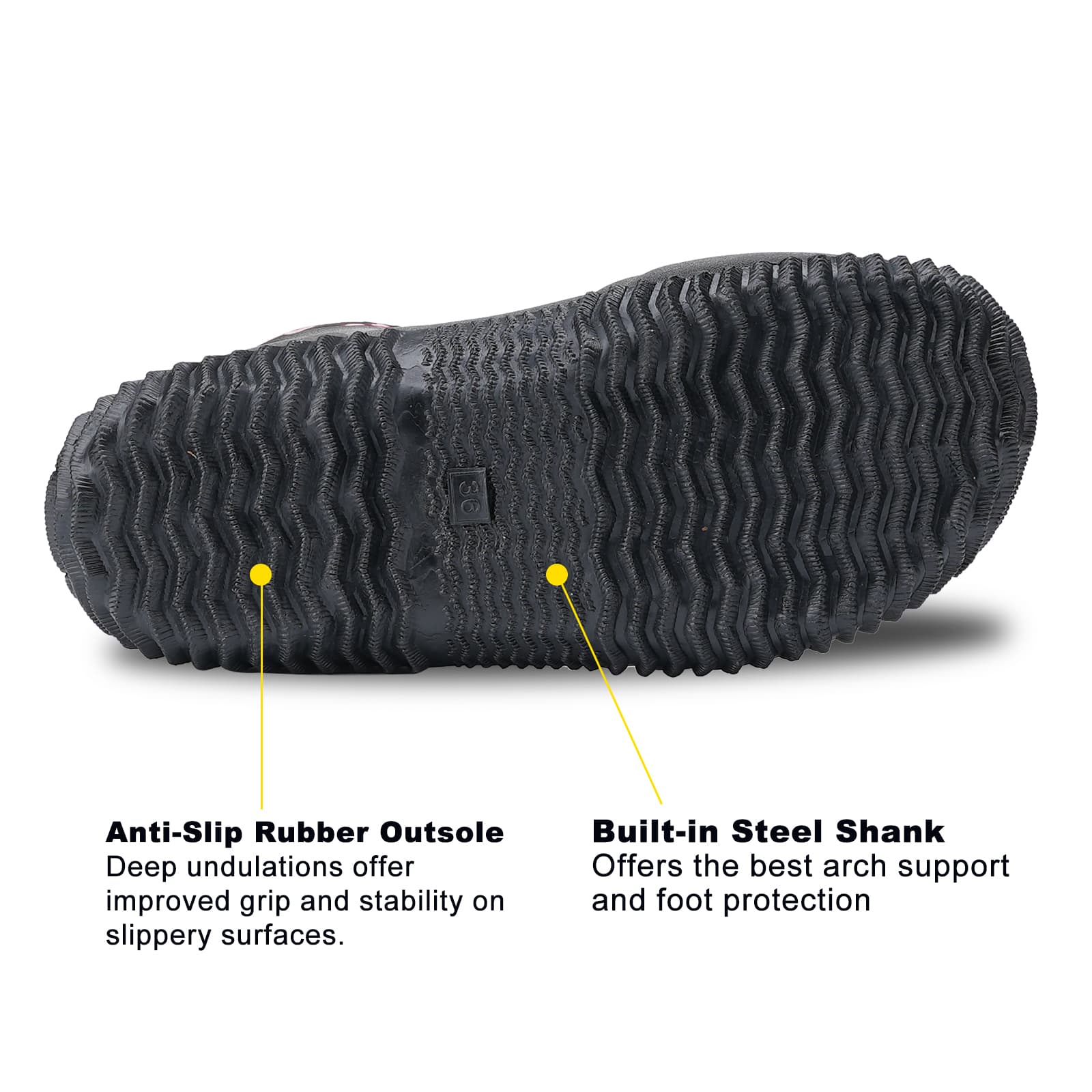 Женские резиновые сапоги 8Fans — водонепроницаемые, до середины икры, с неопреном 5,5 мм и стальным супинатором, для рыбалки, сада и работы в поле 6