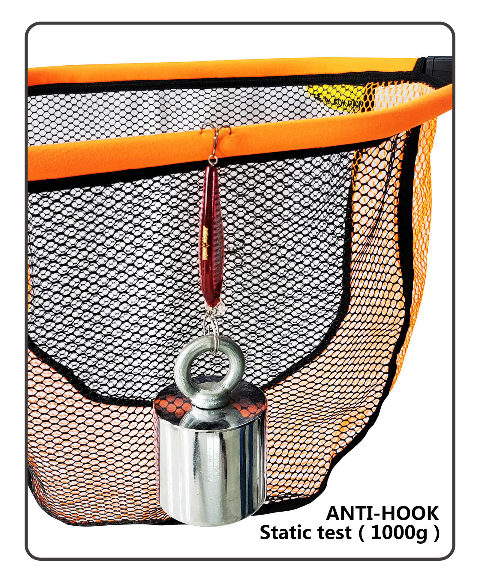 Оранжевая плавающая рыболовная сеть 8FANS × Black Paw 5