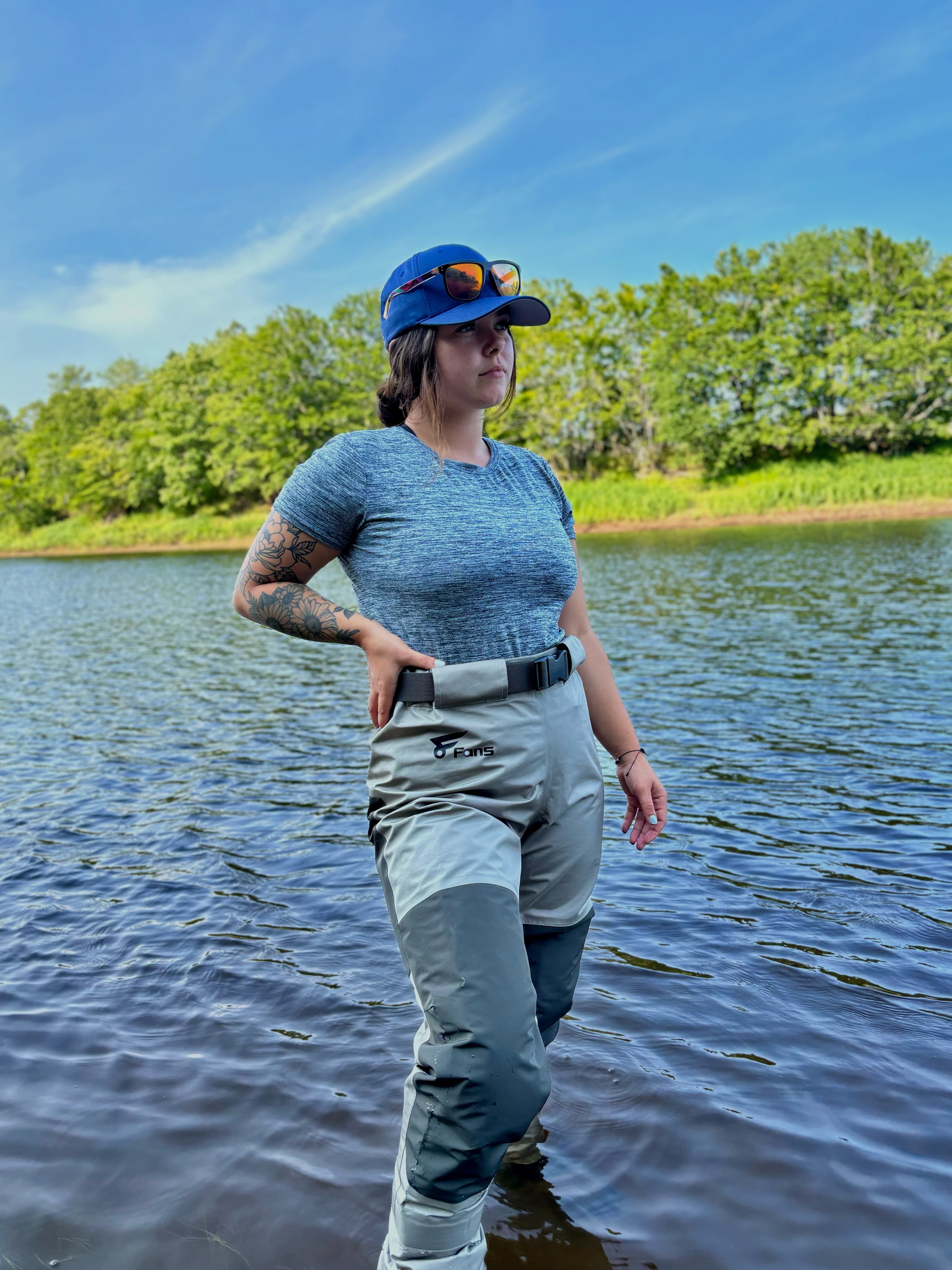 8Fans Трехслойные дышащие неопреновые чулки с поясом и талией 7