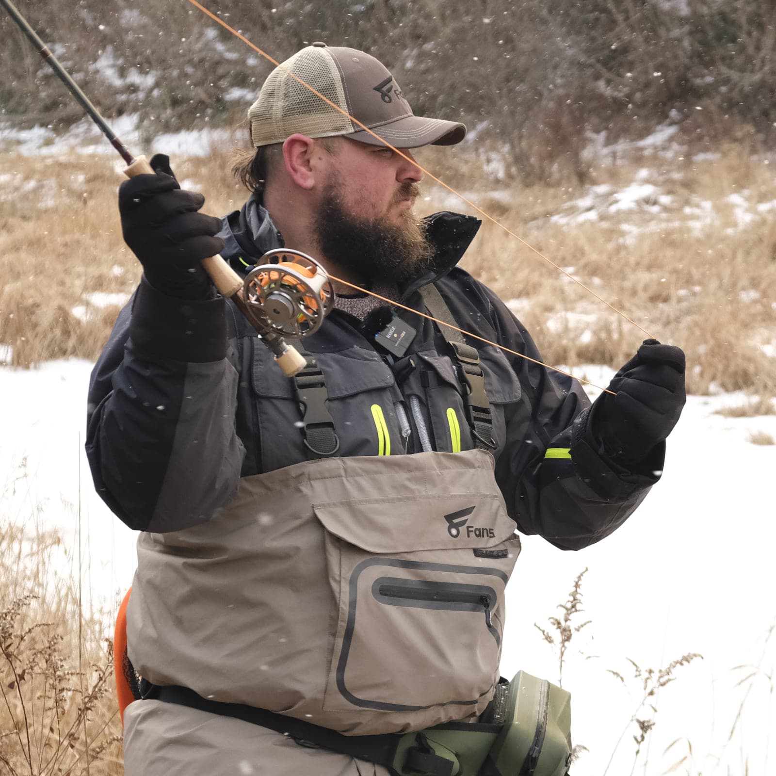 8Fans: комплект для нахлыста (4-секционное удилище 9 футов и катушка из алюминиевого сплава) 3