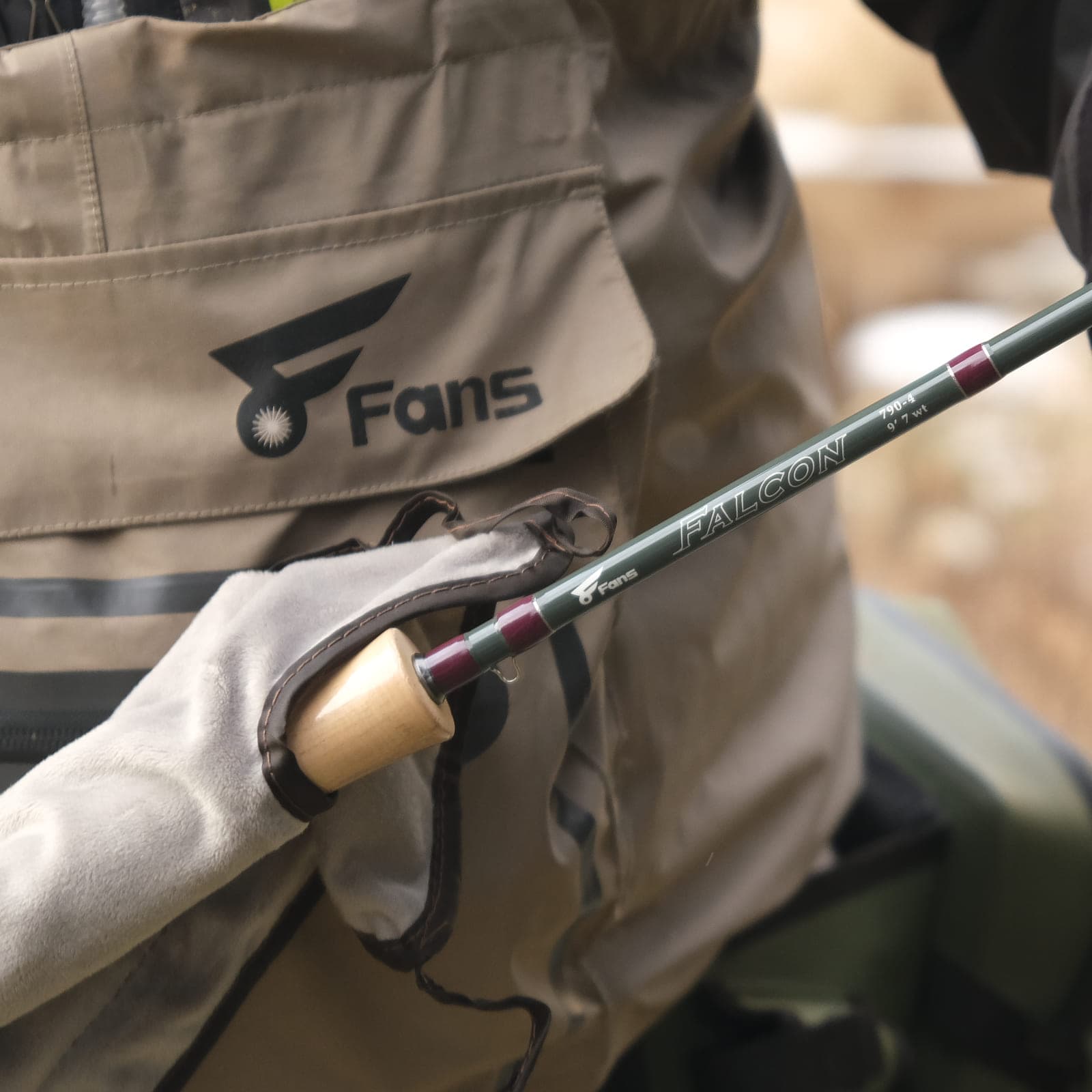 8Fans: комплект для нахлыста (4-секционное удилище 9 футов и катушка из алюминиевого сплава) 4