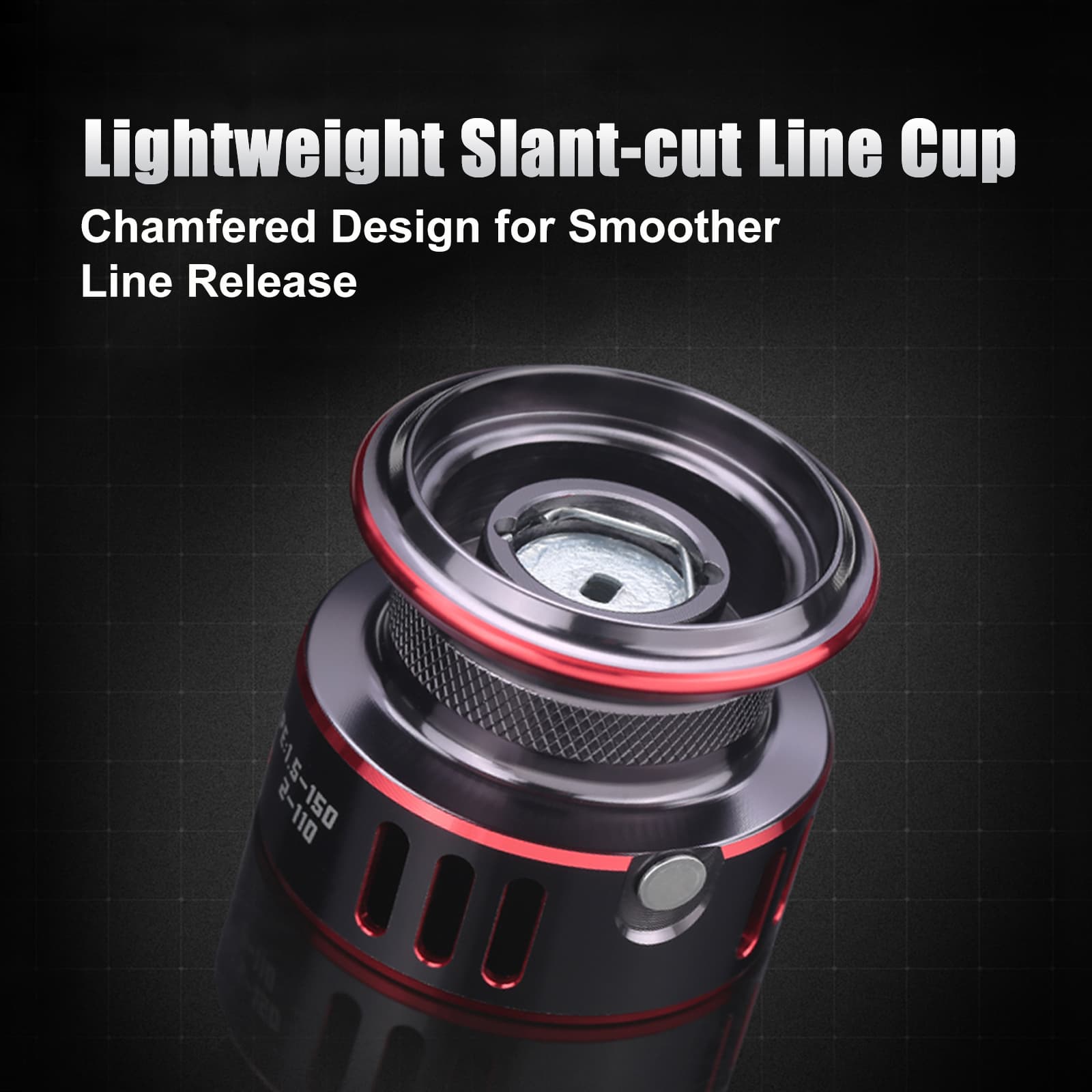 Алюминиевая спиннинговая катушка 8FANS × FULAIYING с ЧПУ-обработкой 4