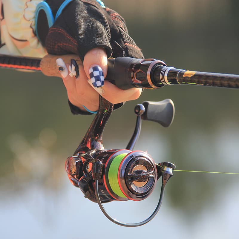 Алюминиевая спиннинговая катушка 8FANS × FULAIYING с ЧПУ-обработкой 8