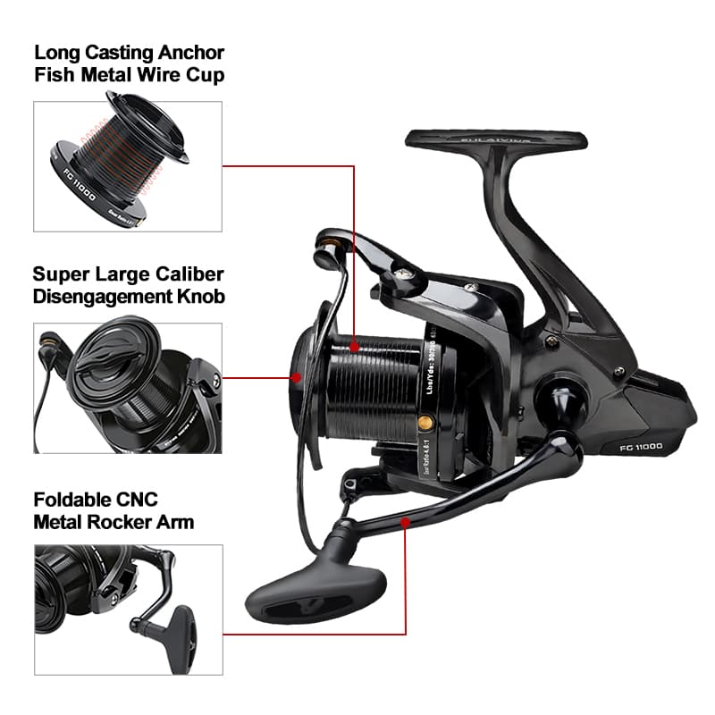 Спиннинговая катушка 8FANS × FULAIYING Long Shot 3