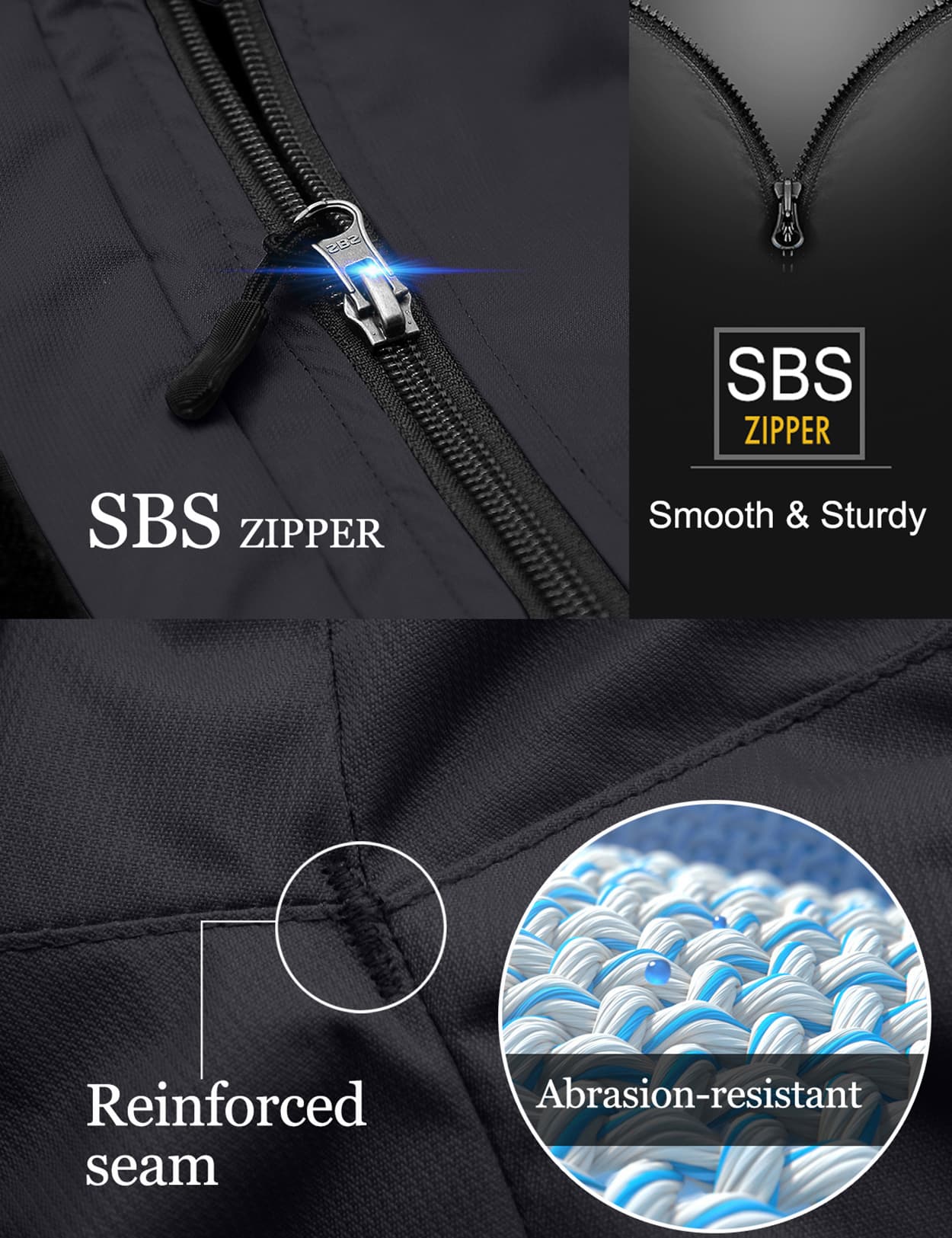 Мужская горная водонепроницаемая лыжная зимняя куртка 8FANS × GEMYSE 12