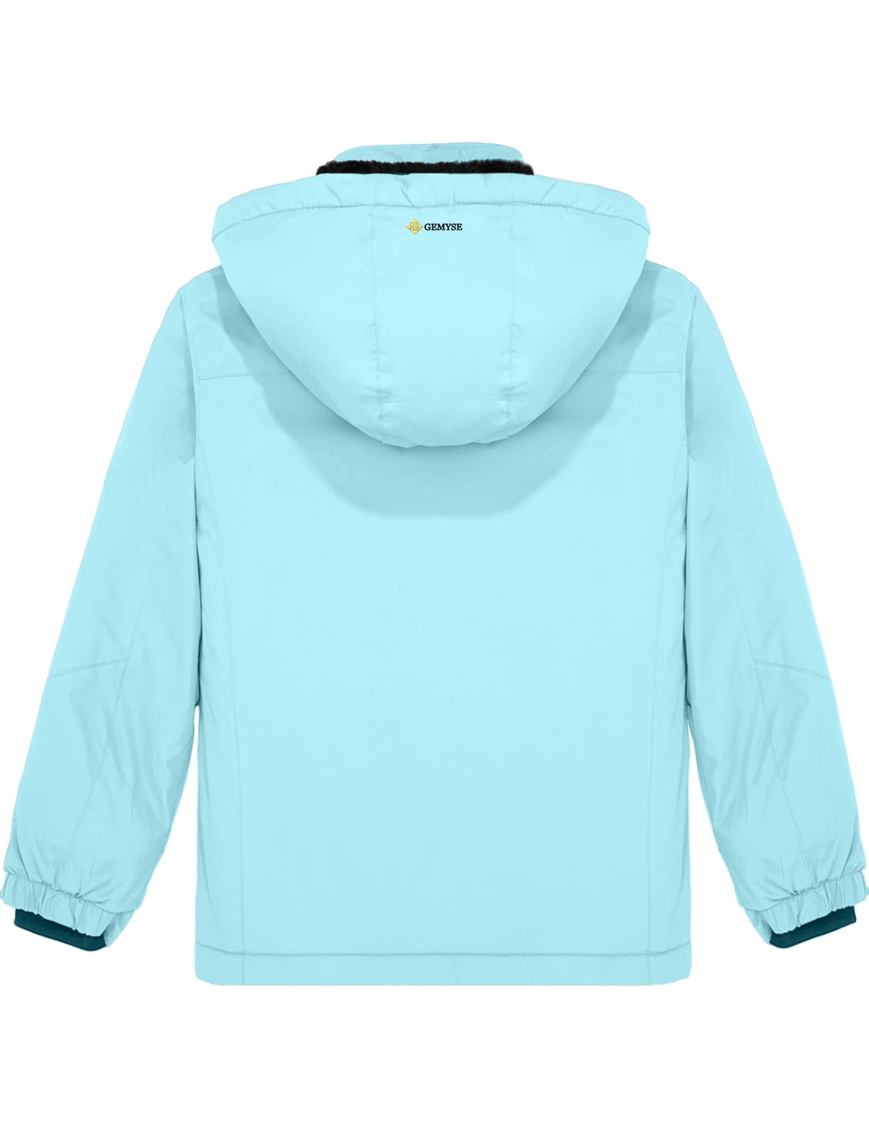 Водонепроницаемая лыжная зимняя куртка для девочек 8FANS × GEMYSE, флисовая ветрозащитная с капюшоном 21