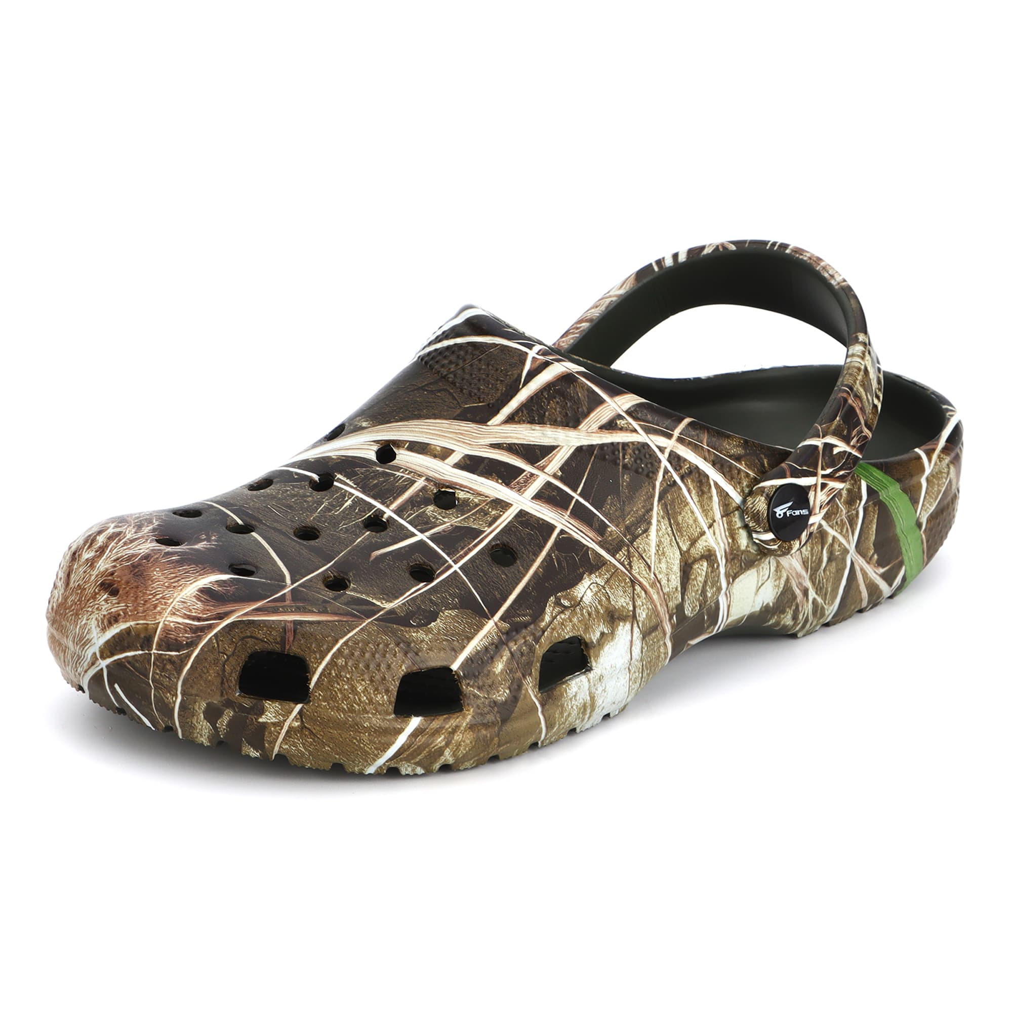 Мужские камуфляжные садовые сандалии 8Fans — легкие сандалии без застежек для лета, пляжа, воды и двора