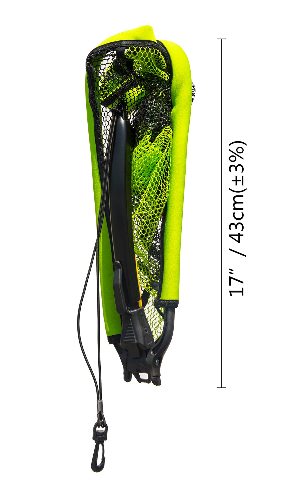 Плавающая складная телескопическая рыболовная сеть 8FANS × Black Paw 5