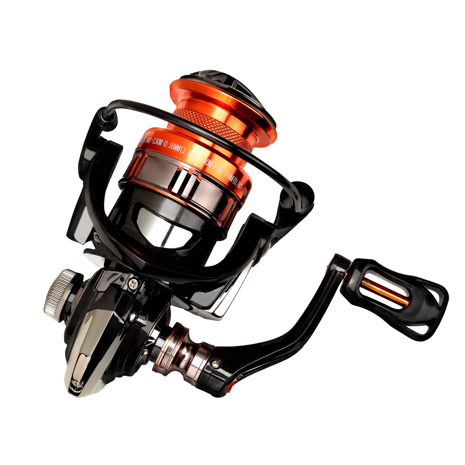 Лёгкая карбоновая спиннинговая катушка 8FANS × FULAIYING 4