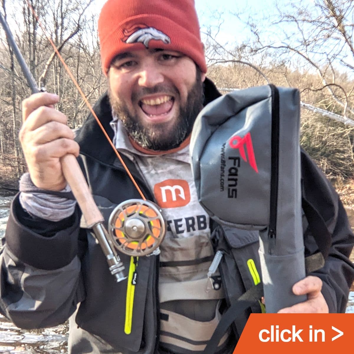 Нахлыстовый комплект 8Fans на берегу