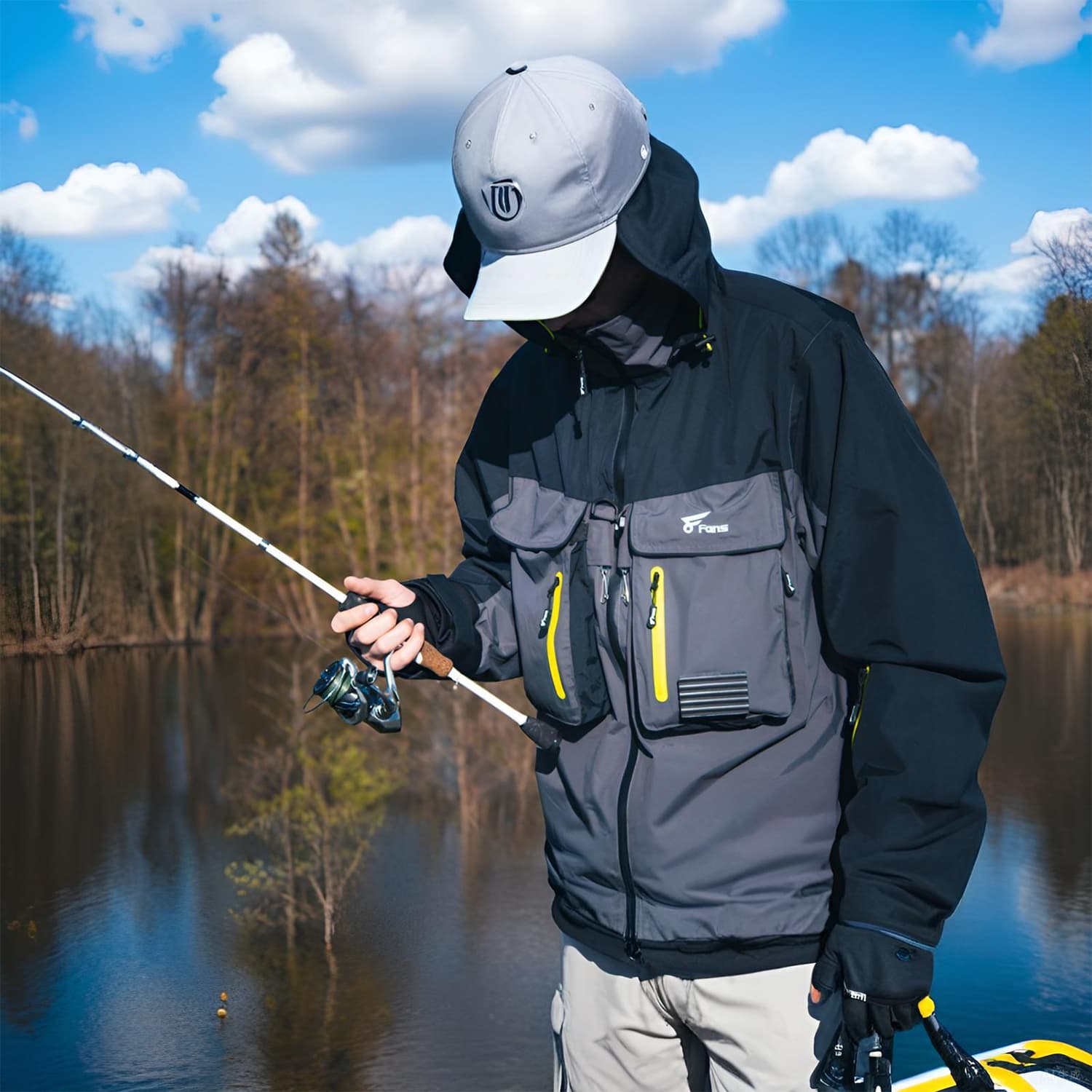 Забродные комбинезоны и рыболовные куртки 8Fans 11