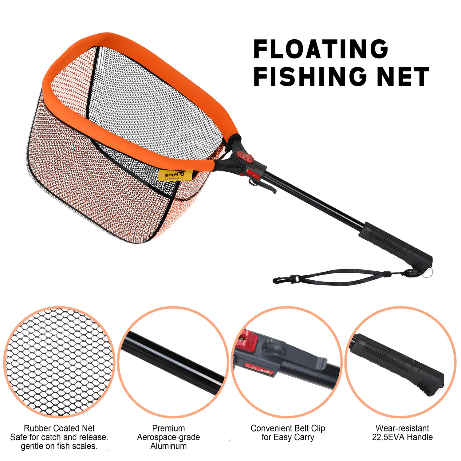 Скидка на комплект: 8Fans Waist Waders и рыболовные сети 5