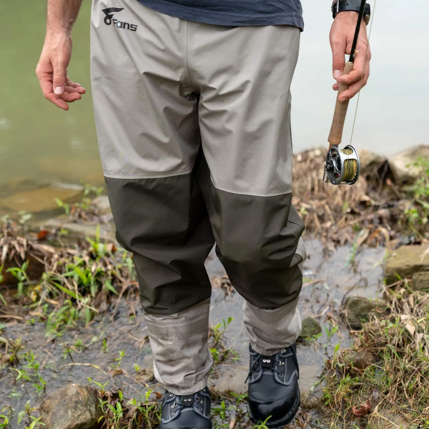 Скидка на комплект: 8Fans Waist Waders и рыболовные сети 9